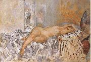 Henri Lebasque Prints, Nude on Spanish Blanket